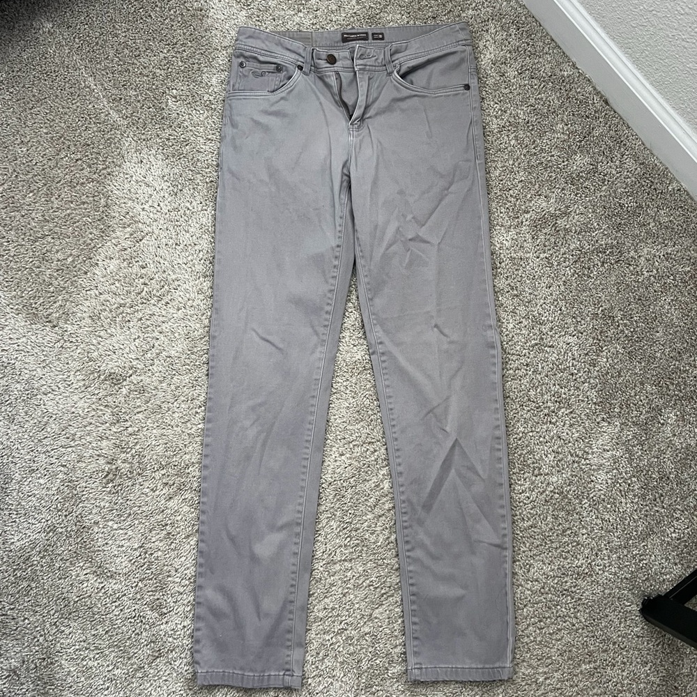 Southern Marsh Gray Brazos Stretch Twill Pants